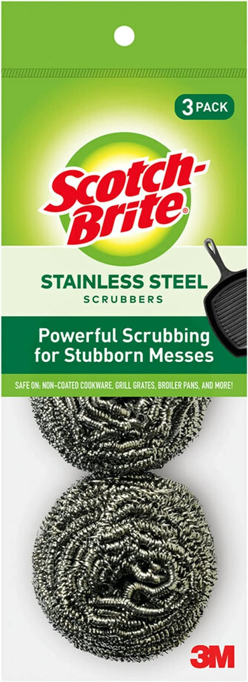 Dish Bright Stainless Steel Crub