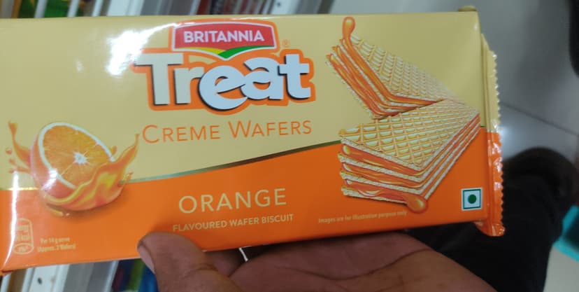 Britannia Treat Rich Cream Choco Wafer