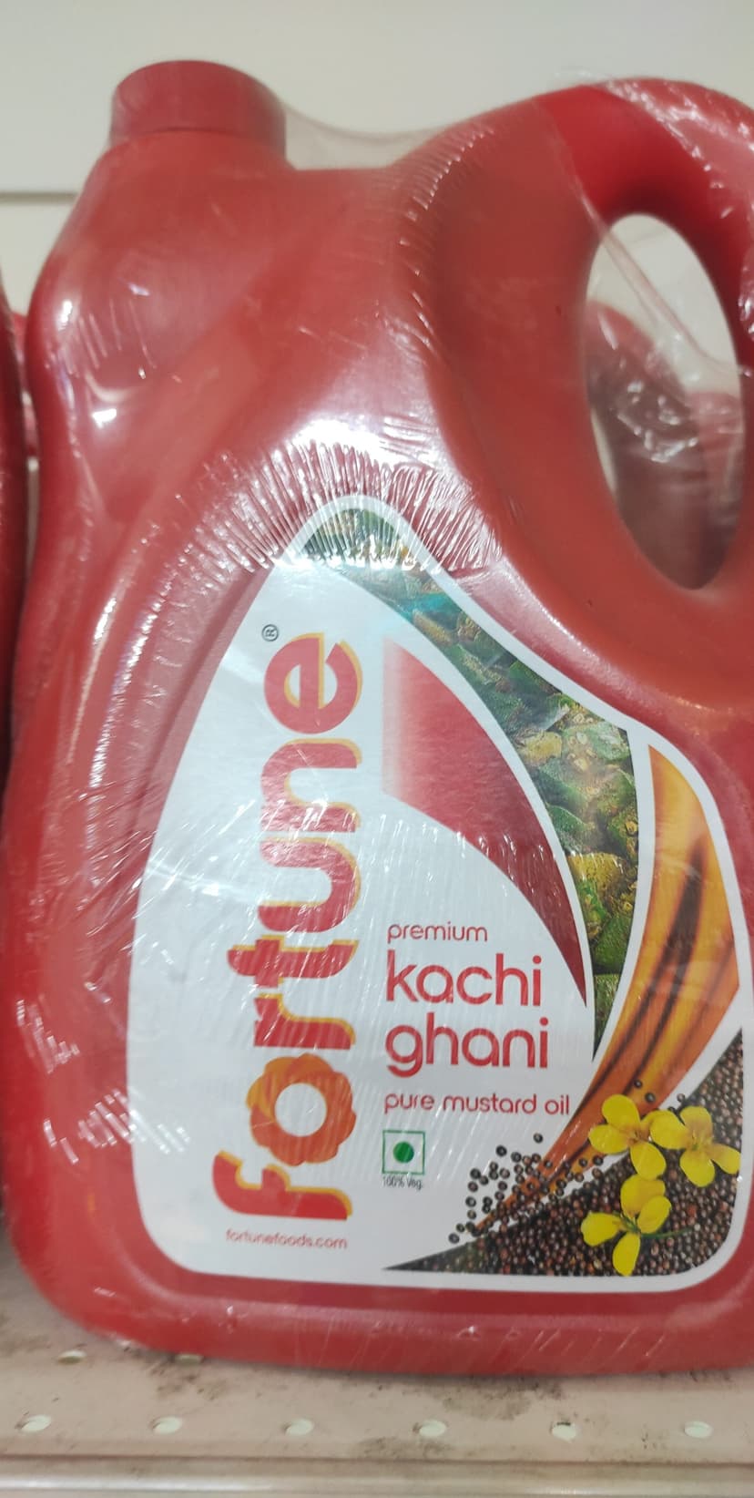 Fortune Kachi Ghani Mustard Oil (kgmo) J