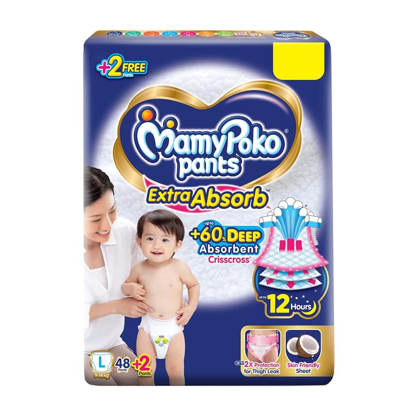 Mamypoko Extra Absorb Large 48 U